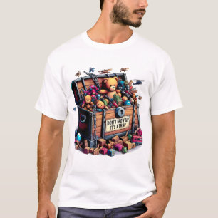 T-shirt "Ne grandissez pas : c'est un piège"