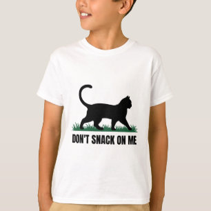 T-shirt Ne grignote pas sur moi drôle Chat 3