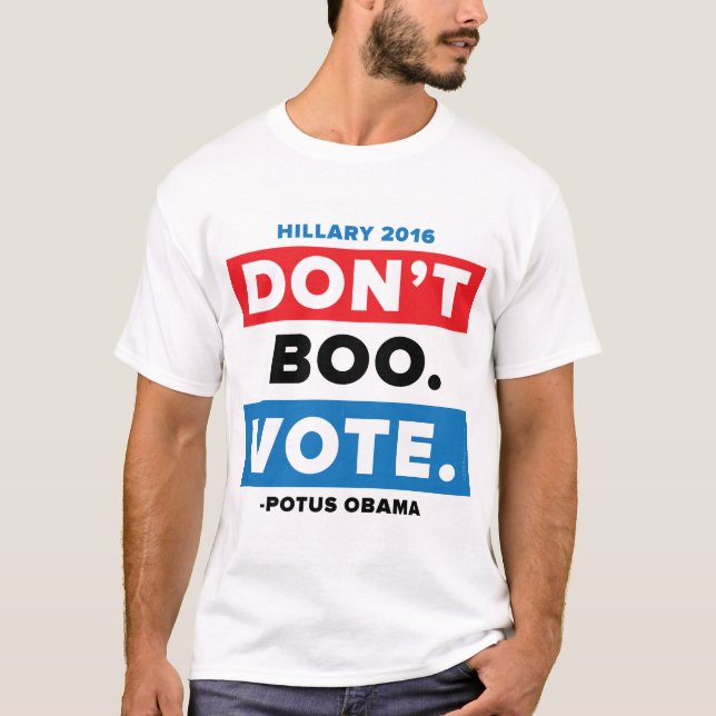 T-shirt Ne huez pas. Vote (Devant)