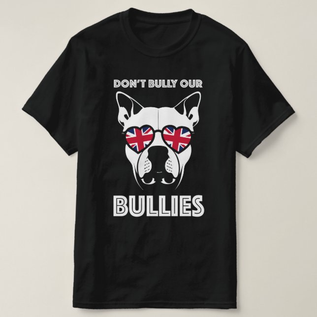 T-shirt ne intimidez pas nos brutes (Design devant)