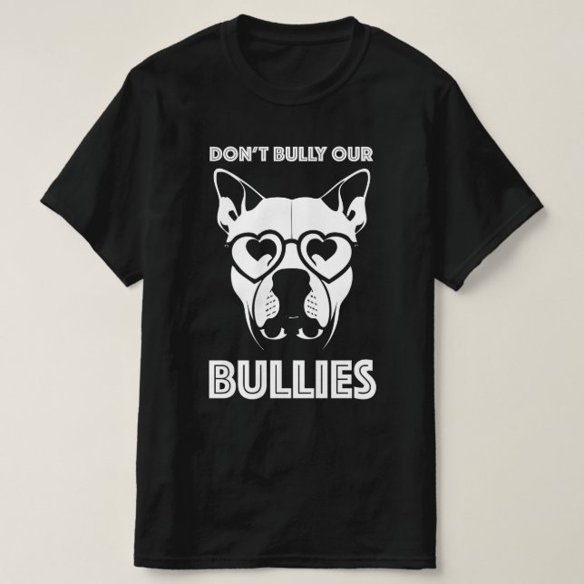 T-shirt ne intimidez pas nos brutes (Design devant)