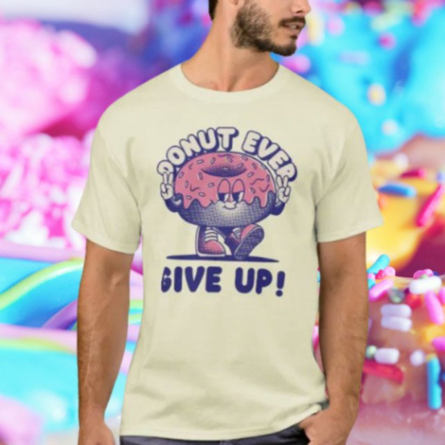 T-shirt Ne Jamais Abandonner (Créateur téléchargé)