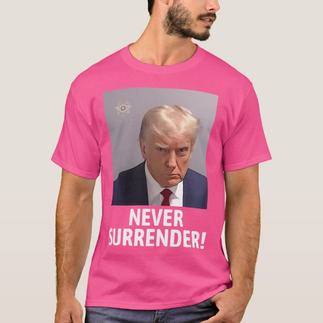 T-shirt Ne jamais abandonner (Devant)