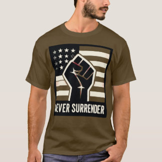 T-shirt Ne jamais abandonner 2024