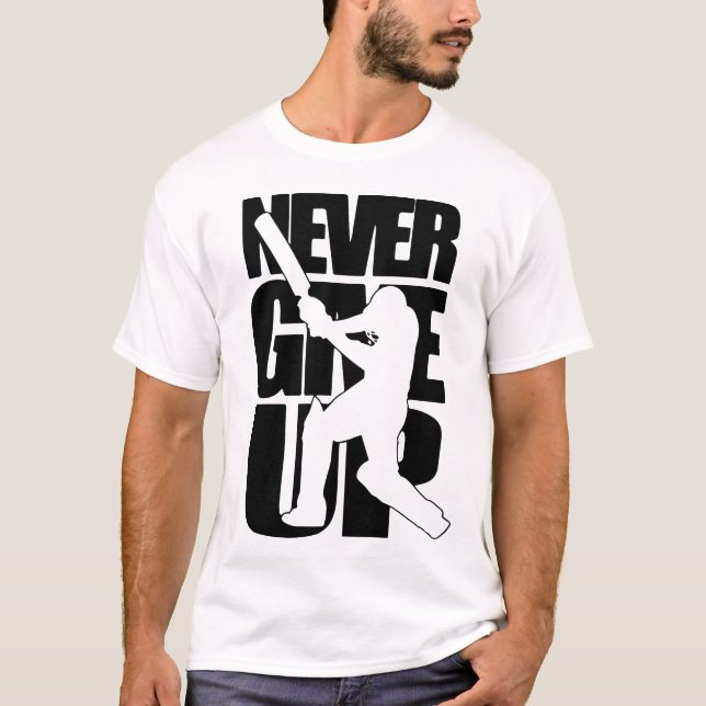 T-shirt NE JAMAIS ABANDONNER Cricket (Devant)