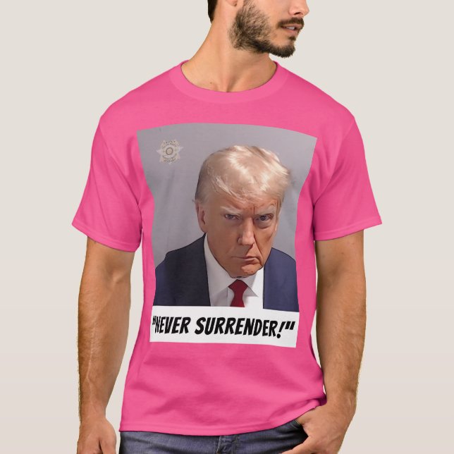 T-shirt Ne jamais abandonner Djt (Devant)