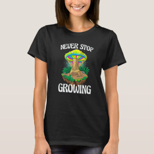 T-shirt Ne jamais cesser de grandir Femmes Magie Champign