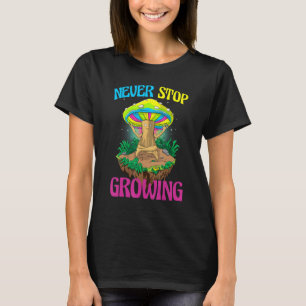 T-shirt Ne jamais cesser de grandir Femmes Magie Champign