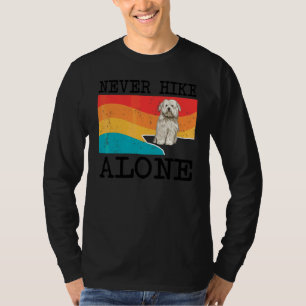 T-shirt Ne jamais faire de randonnée seul Coton De Tulear