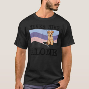 T-shirt Ne jamais marcher seul Norfolk Terrier Chien Rando