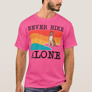 T-shirt Ne jamais marcher seul Staffordshire américain Ter