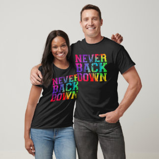 T-shirt "Ne jamais reculer"