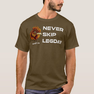 T-shirt Ne Jamais Sauter La Bête Légendaire Sur La Motivat