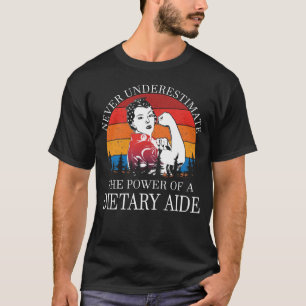 T-shirt Ne jamais sous-estimer l'aide alimentaire