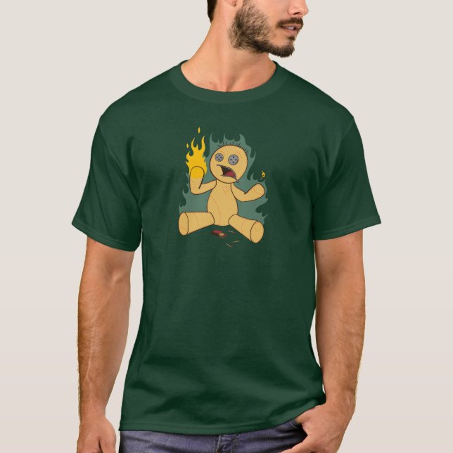 T-shirt Ne jouez pas avec des matchs (Devant)
