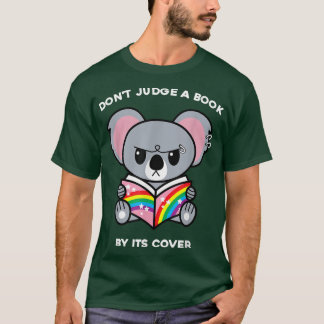 T-shirt Ne juge pas un livre par sa couverture Lecture Ner