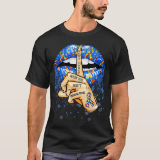 T-shirt Ne jugez pas ce que vous ne comprenez pas Autisme