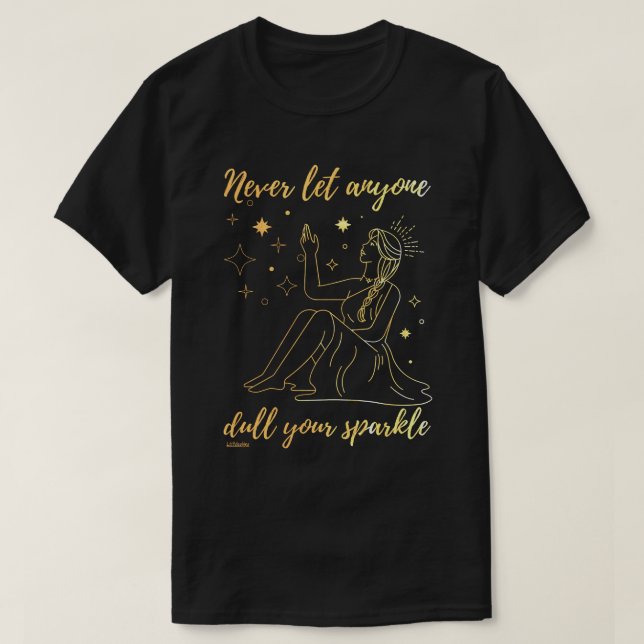 T-shirt NE LAISSEZ JAMAIS PERSONNE DULER VOTRE inspiration (Design devant)