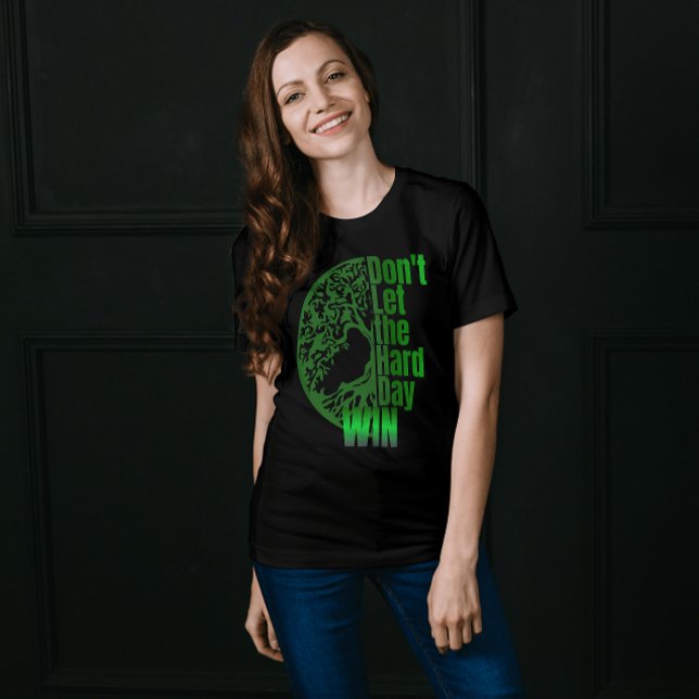T-shirt Ne laissez pas la dure victoire (Créateur téléchargé)