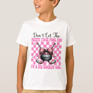 T-shirt Ne laissez pas le joli visage vous tromper Je suis