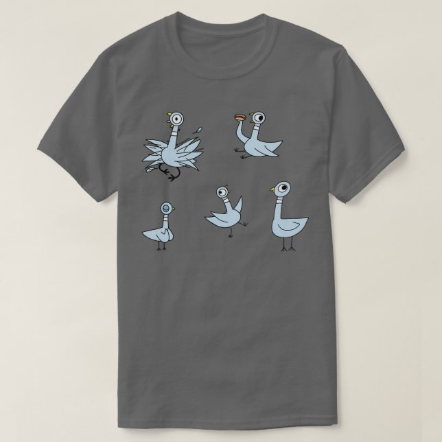 T-shirt Ne laissez pas le Pigeon conduire le bus 11 (Design devant)