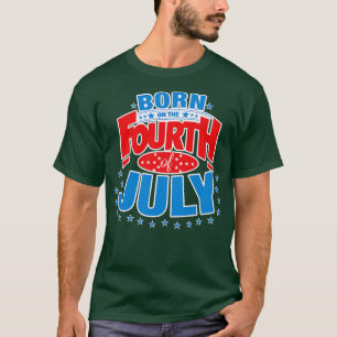 T-shirt Né le 4 juillet