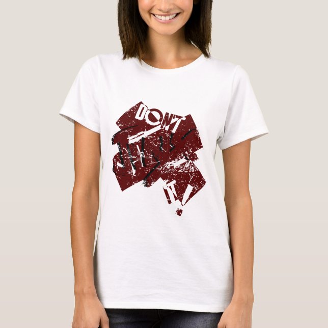 T-shirt Ne le Jinx pas ! (Devant)