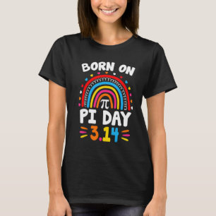 T-shirt Né le Jour du Pi Anniversaire 2023 Joyeux Thé de M