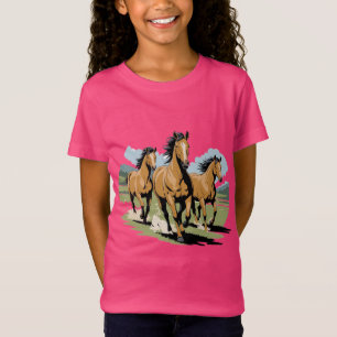 T-Shirt NÉ LIBRE CHEVAL