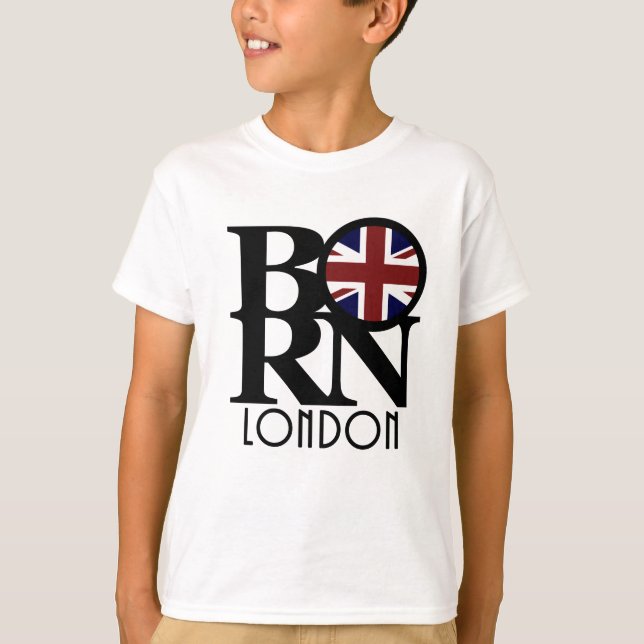T-shirt NÉ Londres Angleterre (Devant)