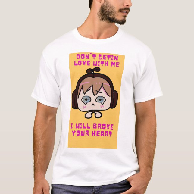 T-shirt ne m'aime pas (Devant)