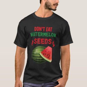 T-shirt Ne mangez pas de Faire-part de grossesse de graine
