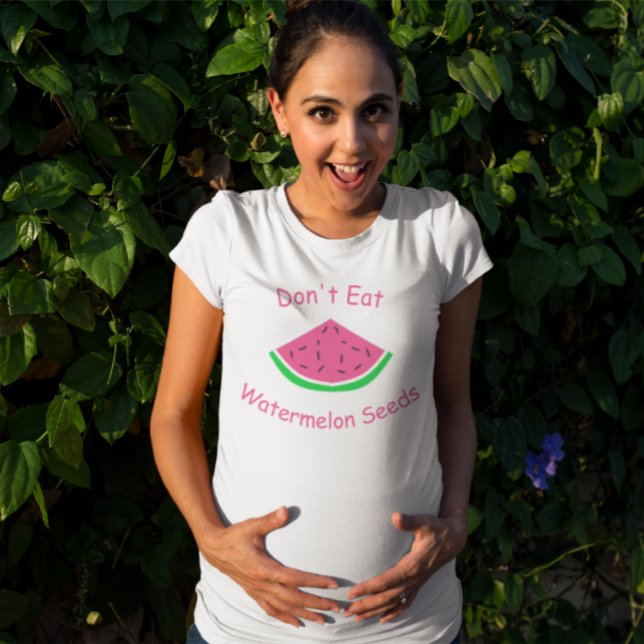 T-shirt Ne mangez pas de graines de pastèque (Créateur téléchargé)