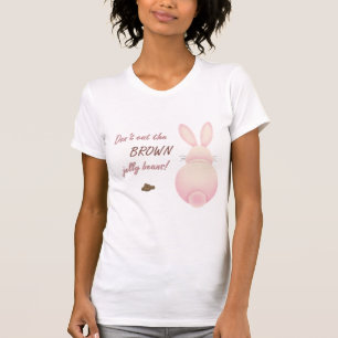 T-shirt Ne mangez pas La Jelly Brown haricots Ladie's Basi
