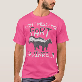T-shirt Ne Manquez Pas Avec Le Sk De La Forêt D'Écureuil