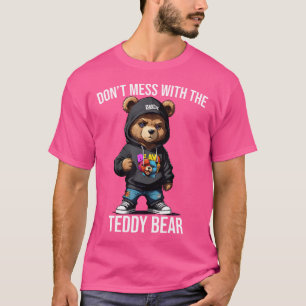 T-shirt Ne Manquez Pas Avec Le Teddy Bear Gangster Street