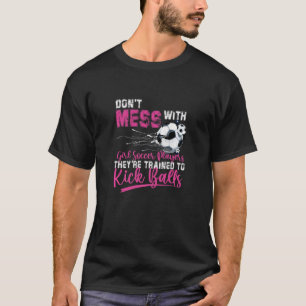 T-shirt Ne manquez pas avec les joueuses de football de fi