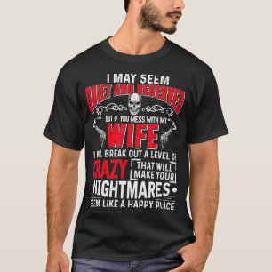 T-shirt Ne Manquez Pas Avec Ma Femme Drôle Cadeau Drôle Po