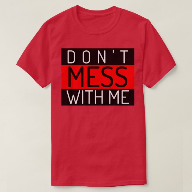T-shirt Ne Manquez Pas Avec Moi Une Citation Sarcastique D (Design devant)
