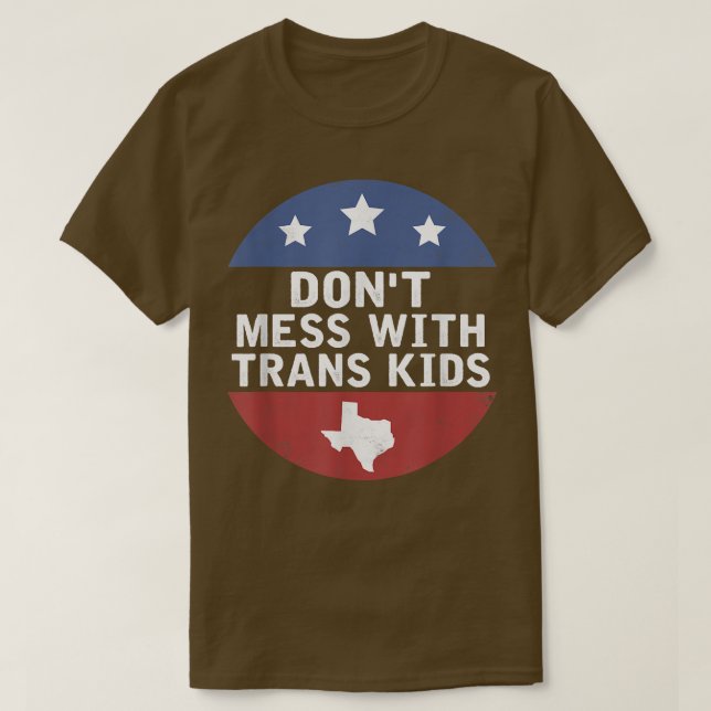 T-shirt Ne manquez pas avec Trans Kids Texas Protect Trans (Design devant)
