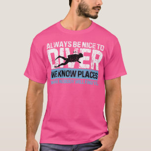 T-shirt Ne Manquez Pas De Faire De La Plongée Sous-Marine