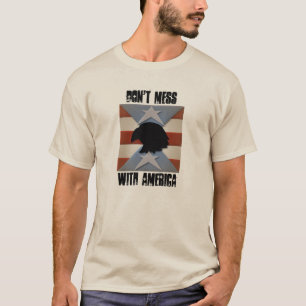 T-shirt Ne manquez pas l'aigle américain