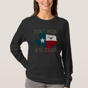 T-shirt Ne manquez pas le Texas Longhorn Lone Star Stat