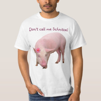 T-shirt Ne m'appelez pas Schnitzel