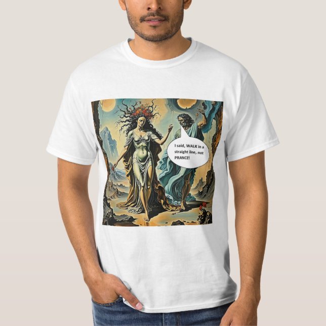 T-shirt Ne marchez pas, ne paradez pas (Devant)