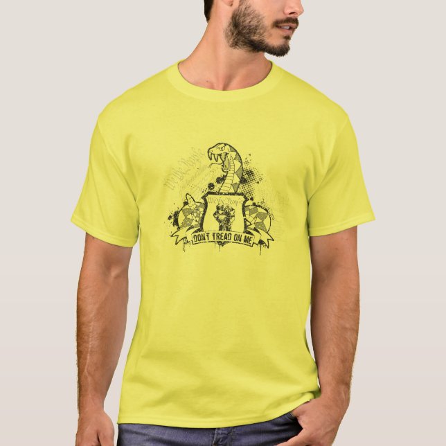 T-shirt Ne marchez pas sur moi (Devant)