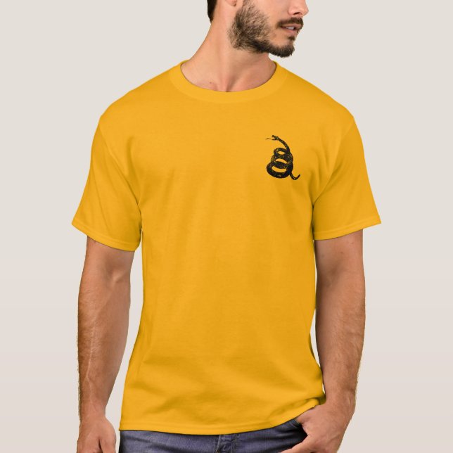 T-shirt Ne marchez pas sur moi (Devant)
