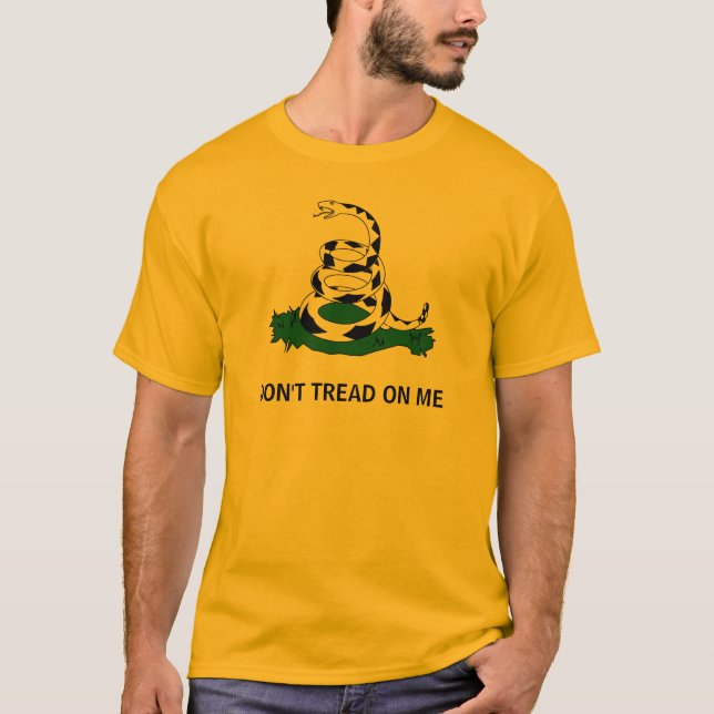 T-shirt Ne marchez pas sur moi (Devant)