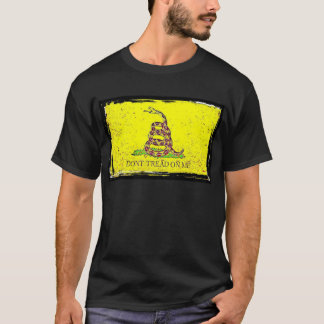 T-shirt Ne marchez pas sur moi le drapeau de Gadsden