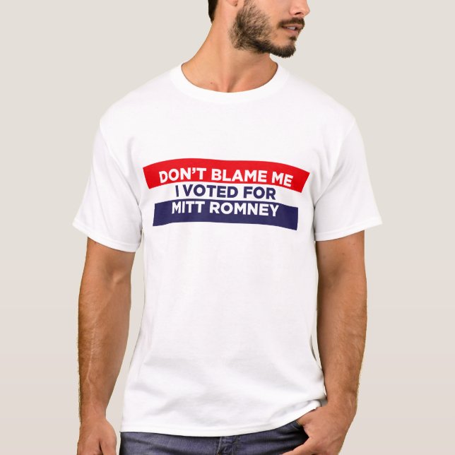 T-shirt Ne me blâmez pas (Devant)